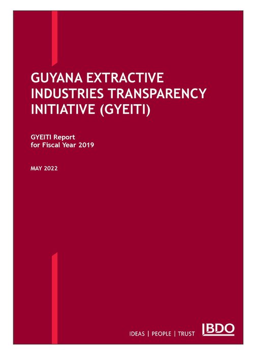 Explore Guyana’s third EITI Country Report – FY 2019