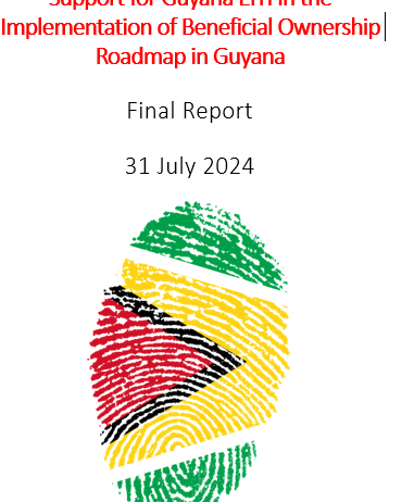 Support for Guyana EITI in the Implementation of Beneficial OwnershipRoadmap in Guyana|Final Report|31 July 2024